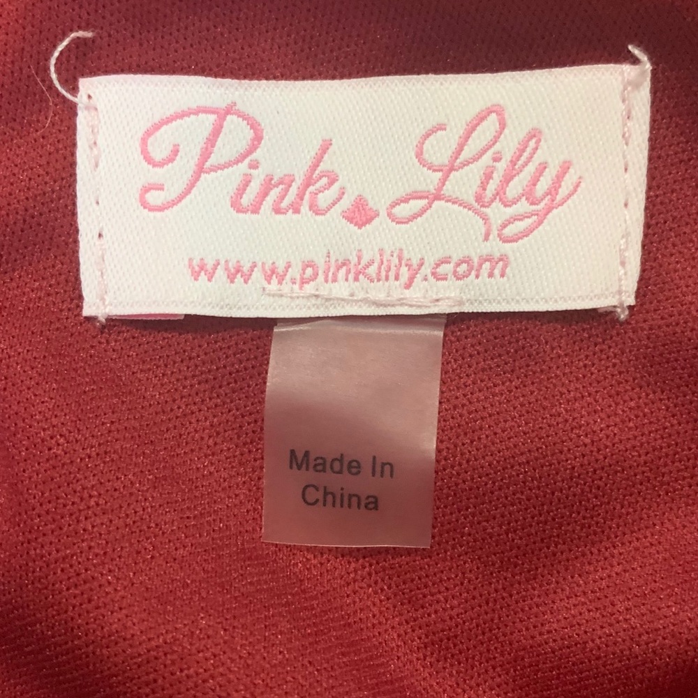 Pink Lily Red Sequin Dress - Picture 5 of 7